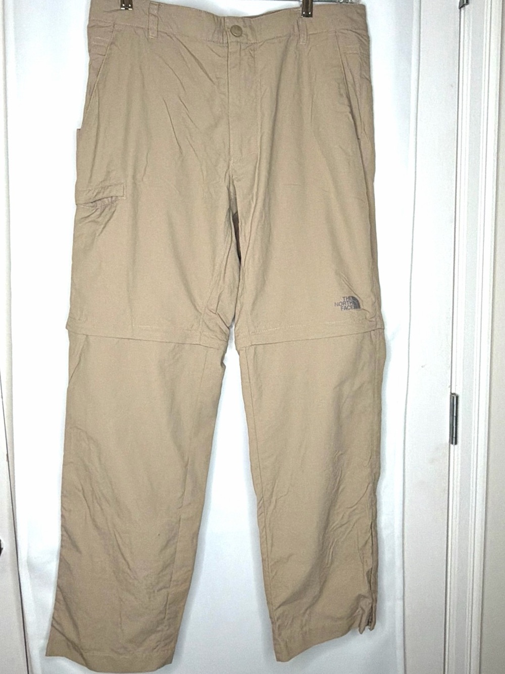 The North Face Men's Khaki Zip-Off Cargo Pants